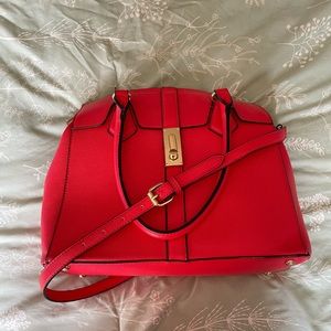 Charming Charlie Red Crossbody Purse